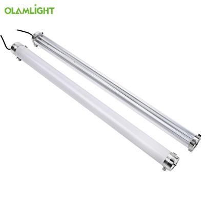 China Warehouse IP67 IP69K Triproof LED Light Vapor Tight Fixtures Waterproof Tubular LED Walkway Light for sale