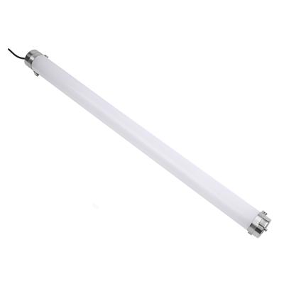 China Bathroom Outdoor Walkway Fixture LED Triproof IP67 IP69K IK10 LED Warehouse Light Tubular Post Light for sale