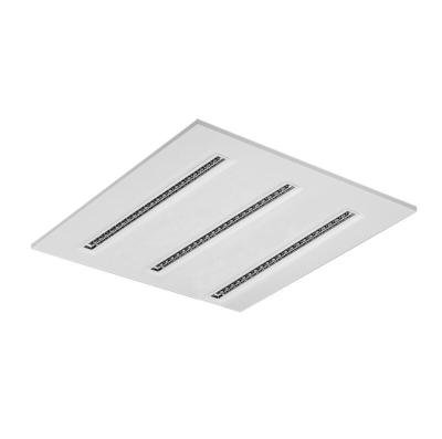 China Modern Brand New 600X600 Indoor Led Solar Backlight Ceiling 18W Frameless COB Strip Mounted Panel Light Battery Powered for sale