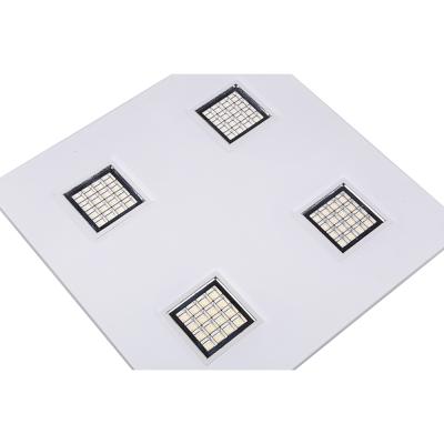 China Modern Factory Led Indoor Solar Frameless Panel Display Backlight 600X600 Ceiling 18W COB Strip Panel Light for sale