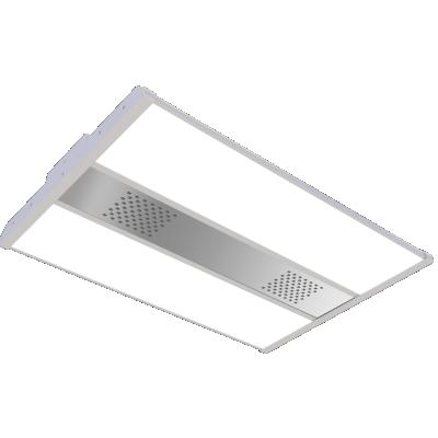 China Warehouse/workshop/supermarket/gyms/big box retail stores factory wholesale price linear high bay light 160lm/w 160lm/w shed lighting fixtures for sale