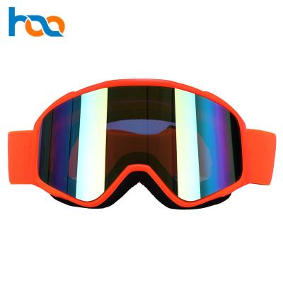 China Motor Manufacturer Custom Logo TPU Magnetic Ski Goggles Frame for sale