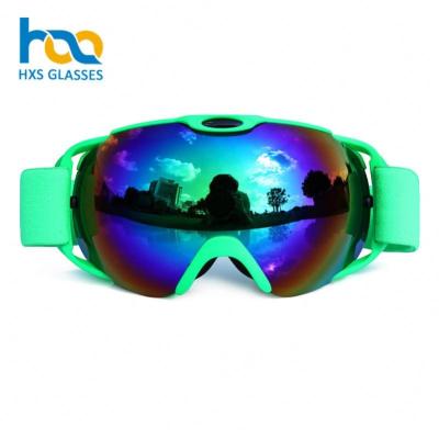 China OEM Custom Logo Manufacturer Ce Certified Frameless Mini Magnet Ski Snow Bike Adult Ski Skating Goggles for sale