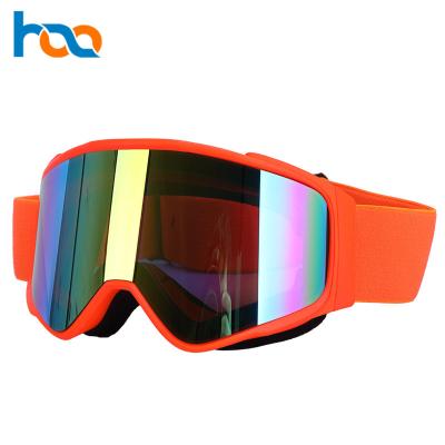 China Wholesale Motor Winter Outdoor Sports Custom Mirror Fog Light Lens Ski Eyewear Ski Goggles for sale