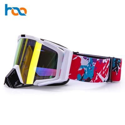 China Custom Logo Motorbike Tear Off Motocross Goggles Motorcycle MX Goggles for sale