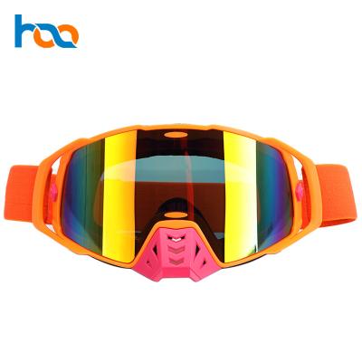 China High Quality Custom Double Layer Anti-Scratch Tear Off Mx Logo Motocross Fog Goggles for sale