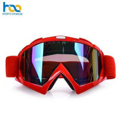 China Wholesale Custom Motorbike Anti-scratch Uv400 Glass Motocross Riding Goggles for sale