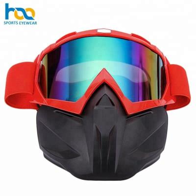 China Eye Protection Motocross Goggles Paintball Mask Helmet for sale