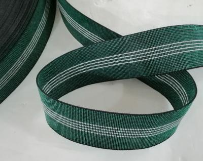 China Customized rubber upholstery elastic sofa band PE elastic strap webbing accessories#544 for sale