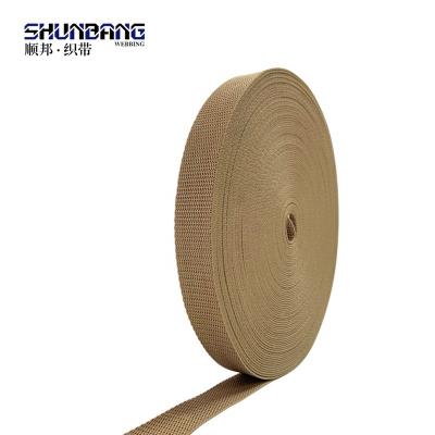 China Bag& luagage plain color pp webbing pp belt for bag pp webbing strap for luggage for sale