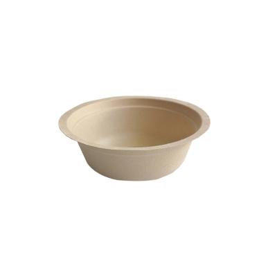 China Biodegradable Wholesale Natural Wheat Straw Pulp Fast Food Bowl With Lids For Outlet for sale