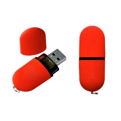 China USB Memory Plastic Flash Thumb Drive 1GB Plastic Lipstick With LOGO for sale