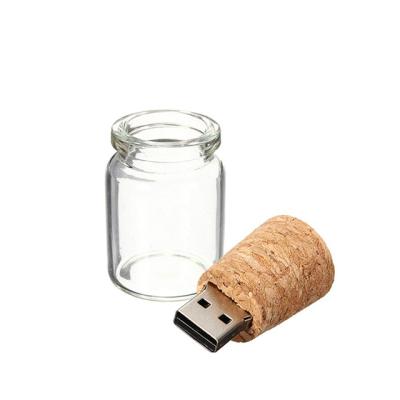 China Wooden Bottle Shape USB Pendrive 8GB 16GB 32GB 64GB USB Pendrive High Speed ​​Wood Flash Paper Reader forTablet/PC for sale