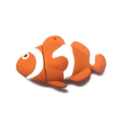 China PVC Fish Shape Animal USB Flash Drive USB Flash Drive Fish Shape USB Flash Drive 1GB for sale