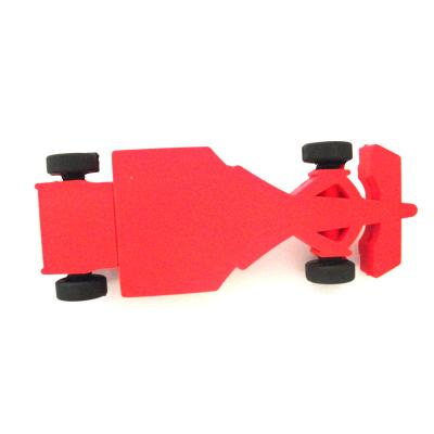 China PVC F1 USB Flash Drive 8GB Car Form USB Drives Car USB Flash Memory Stick for sale