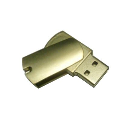 China Metal 2GB Rotate USB Flash Drive USB 2.0 Flash Drive 2GB USB Single Flash Memory for sale