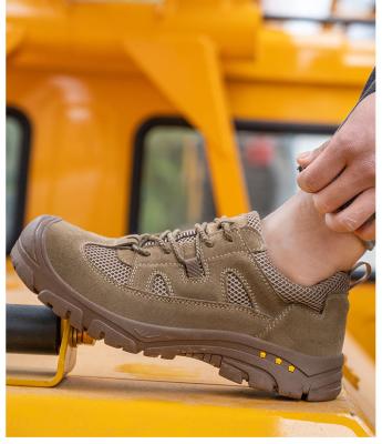 China Anti-smash Anti-knock Safety Steel Toe Casual Rubber Protective Shoes Breathable High Quality Rubber Plastic Sole for sale