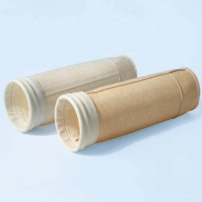 China HaoTian Industrial Filter Bag Dust Collector Cement Factory Aramid Filter Bag for sale