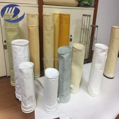 China Air Filter Polypropylene/Polyester Needle Felt Cement Dust Collector Filter Bag For Cement Plant House Dust Filter Polyester for sale