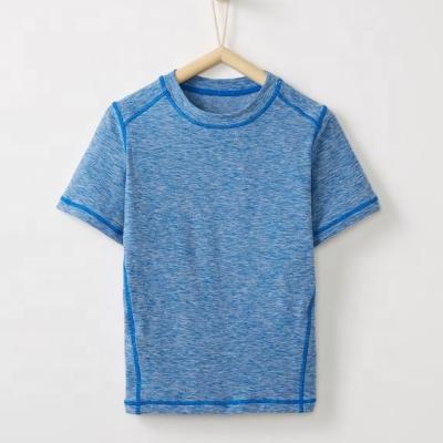 China Misani Kids Clothing Boys Casual Gym Use Tee Wholesale Cheap Moisture Wicks T-Shirt for sale