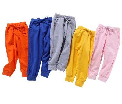 China Misani Children's Anti-pilling 7 Different Colors And Cloth Kids Boys Trousers Hip Hop Cotton Knitted Casual Pants for sale