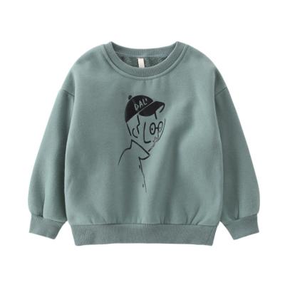 China Anti-wrinkle Misani cartoon print design 3 colors for single pullover hoodies kids boys sweatshirts for sale