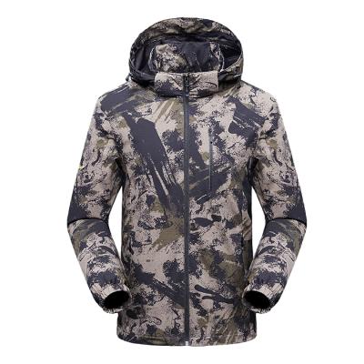 China Hot Selling Misani Breathable Wind Camping Climb Unisex Plus Size Hoody Camouflage Waterproof Women Outdoor Fleece Jacket for sale