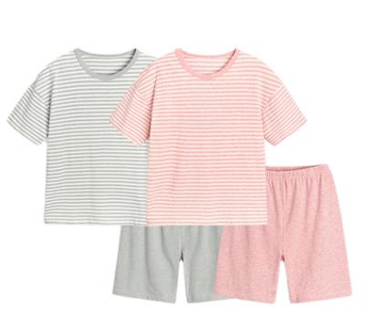 China MISANI Breathable 100%Organic Cotton Summer Kids Sleepwear Eco-Friendly Custom Sets On Sale 2pcs In Boy's Sleepwear for sale