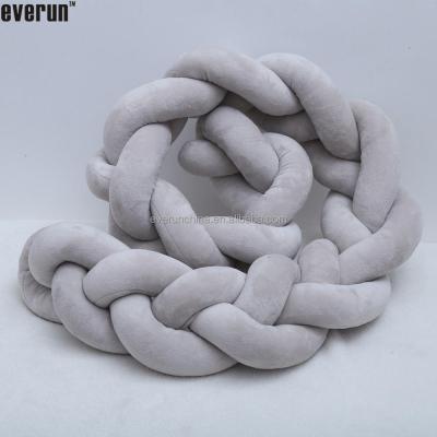 China 100%polyester massage tube holofiber filled machine washable super giant impact to protect knot cushion bulky stress ball pillow cover for sale