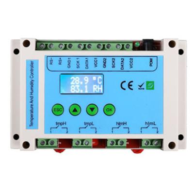 China Professional 0.5% Accuracy Of Industrial Use Greenhouse Temperature Temperature Sensor And Humidity Controller / Temperature And Humidity Sensor for sale