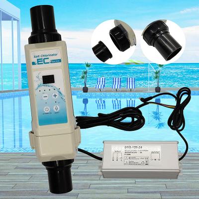 China Factory Logo Plastic Custom Easy Operation Automatic Chlorinator System Salt Pool Chlorinator Directly For Swimming Pool for sale