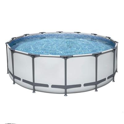 China Baobiao OEM Customized Swimming Pools Around Oval Adult Family Outdoor Garden Metal Framed Inflatable Swimming Billiard Table Wading Manufacturers 12x39inch for sale