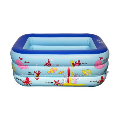 China Custom Customized 6 Person Best Backyard Piscina Alberca 500Gallons Pools Baobiao Games Outdoor Rectangular Inflatable Professional Swimming Pool for sale