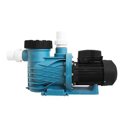 China BAOBIAO Customized classic black plastic electric swimming pool water pump 1.5HP seal pool filter pump 16leaf pool water pump for sale