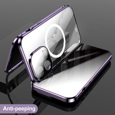 China Shockproof 2022 New Arrivals transparent Full Cover 2 in 1 case for iphone 12 13 14 por Wireless Charging Mobile Phone case for iphone for sale