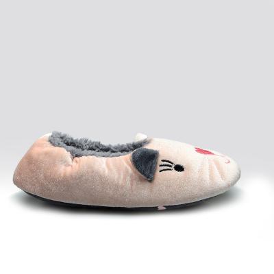 China CUSHIONING Personalized Ballerina Soft Comfortable Plush Fluffy Cute Slippers For Women for sale