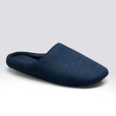 China Style Knitted Upper Men's Clog Slipper Bedroom Slipper Anti-slippery With Memory Foam Filling for sale