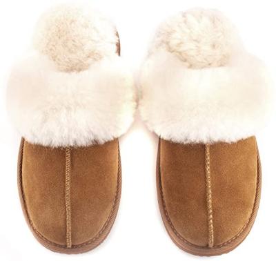 China Fashion Trend Hairy Comfortable Soft Suede Indoor Soft Indoor Women's Slippers for sale