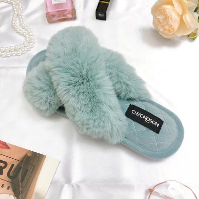 China Fashion Trend Memory Foam Indoor Open Toe House Slippers For Women Comfortable Slip On Women's Bedroom Slippers for sale