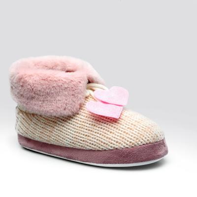 China 2019 Anti-slippery new fluffy fur scratching ankle booties indoor slipper for women for sale