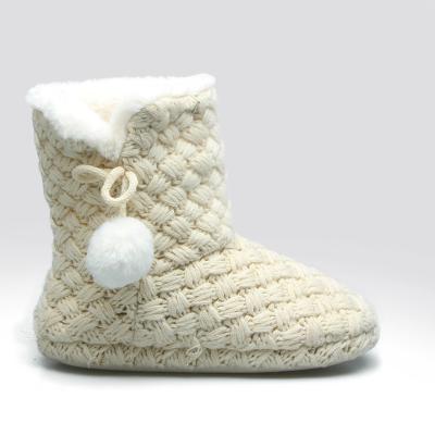 China Children Winter Warm Indoor Home Bedroom Furry Platform Cotton Furry Slipper for sale