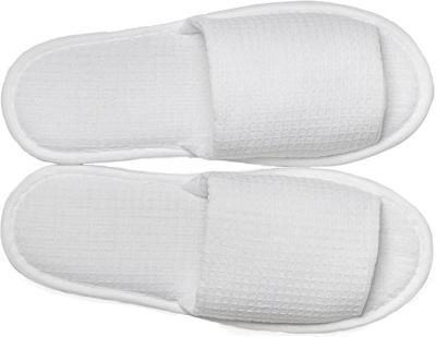 China Spa slippers, lightweight men and women for hotel home guest used, disposable white non-slip slippers for sale