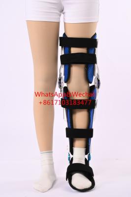 China Knee Immobilizer Adjustable KAFO Orthopedic Knee Ankle Foot Orthosis for sale