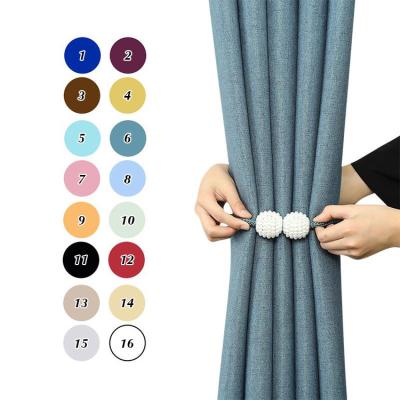 China Hot Sale Polyester Wholesale Curtain Tieback Magnets, Cheap Magnetic Curtain Tieback, Popular Tieback Curtain Drapes for sale