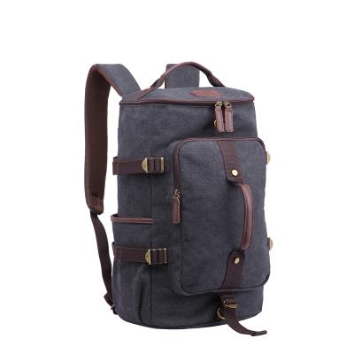 China 2021 Wholesale Price Canvas Backpack Large Capacity Anti-theft University Travel Bags Customized Logo Leisure Outdoor Backpack Waterproof Bag for sale