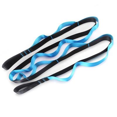 China Wholesale Durable High Quality 12 Loops Wear Resistance Nylon Stretch Strap With 2 Neoprene Padded Handles for sale