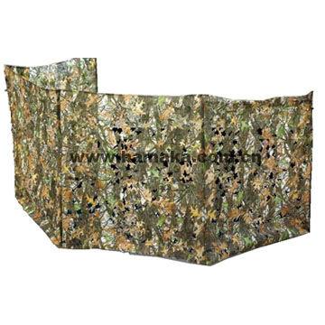 China High Quality Camouflage Tooth Hunting Folding Blind Tent Camouflage Screen 105022A for sale