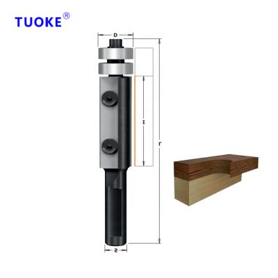 China Hot Sale Tuoke Woodworking Planer Cutter Head sanhomt woodworking tools spiral balance helical low flush with insert knives for sale