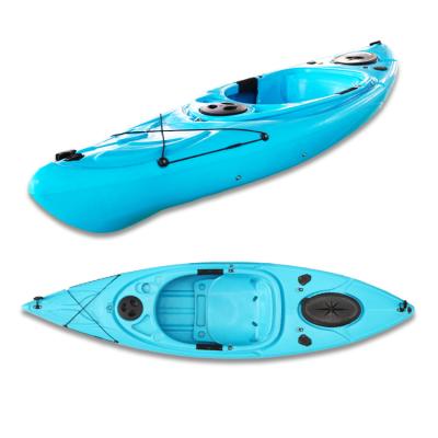 China Hot Selling Cheap LLDPE 1 Person Kayaks Recreational With Foot Rest And Luxury SeatFor Sale for sale