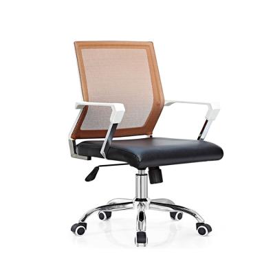 China Cheap White Lift Chair Office Furniture Mesh Fabric Office Chair for sale